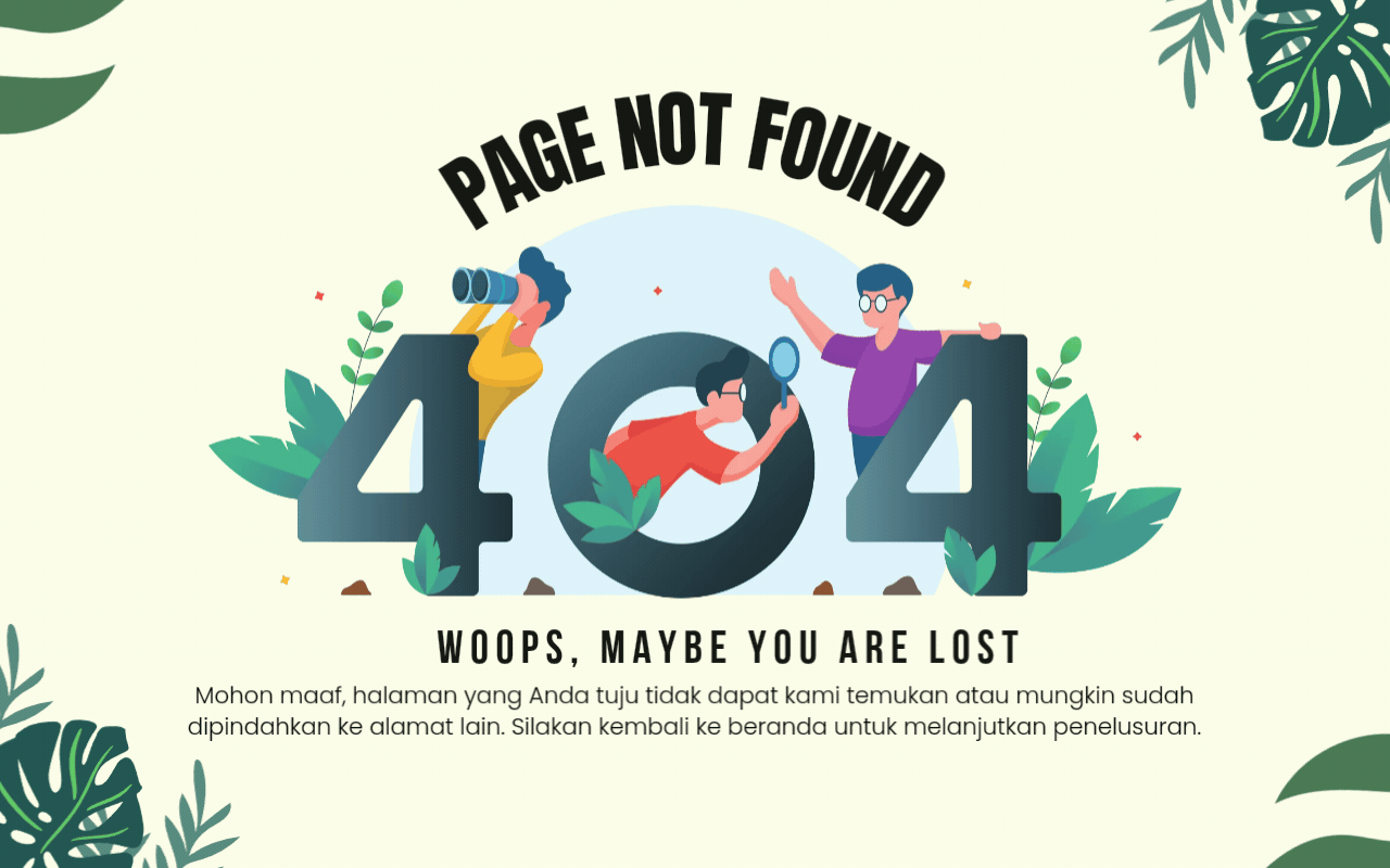 Error 404 Page Not Found