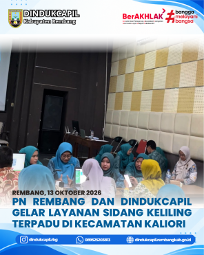 Sosialisasi dan Layanan Aktivasi Identitas Kependudukan Digital untuk Kader TP PKK Kabupaten Rembang