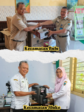 AKHIRNYA OKTOBER 2025 KECAMATAN SLUKE DAN KECAMATAN BULU SUDAH BISA MELAYANI CETAK KTP-EL