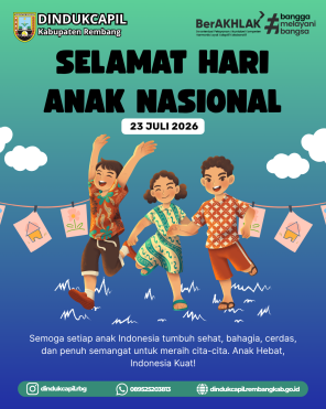 Selamat Hari Anak Nasional 2026