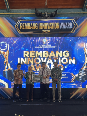 Dindukcapil Rembang Raih Juara Harapan 1 Rembang Innovation Award 2026 lewat Inovasi 