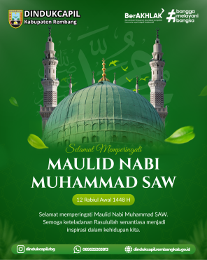 Selamat Memperingati Maulid Nabi Muhammad SAW (12 Rabiul Awal 1448 H)