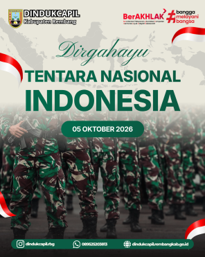 Dirgahayu ke-81 Tentara Nasional Indonesia, TNI Kuat Bersama Rakyat